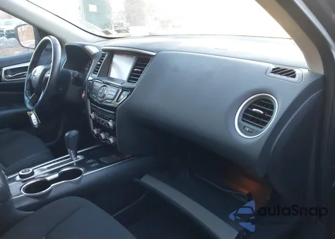 2018 Nissan Pathfinder Sv из США, поврежденный, VIN 5N1DR2MM2JC651724